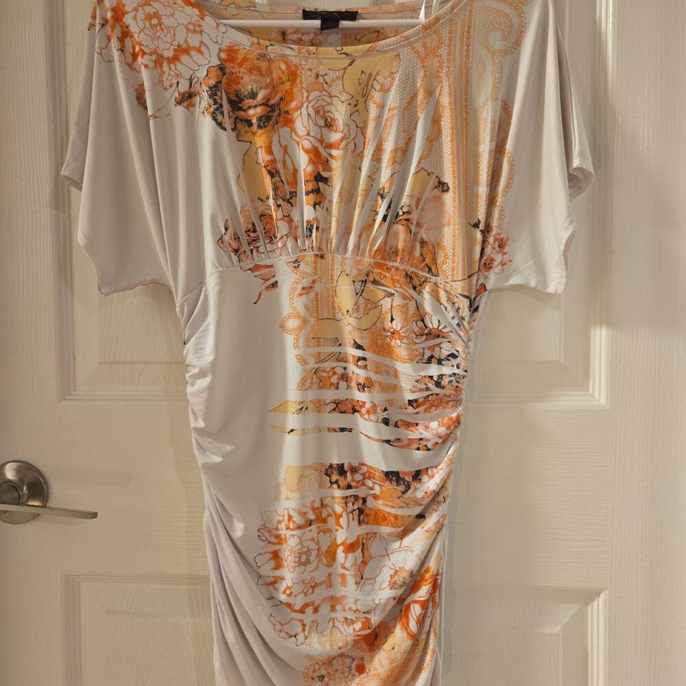Beautiful BCX floral print tunic top